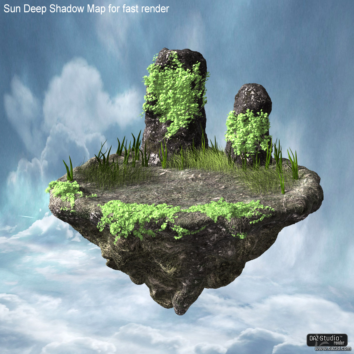Floating Rock by N/A