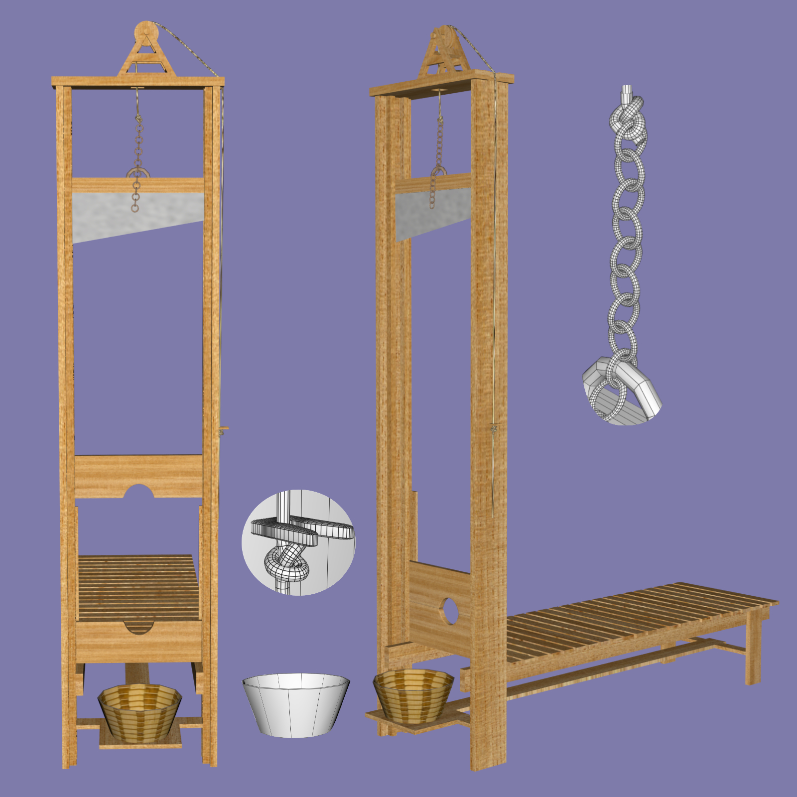 Guillotine FBX and OBJ extended license by N/A