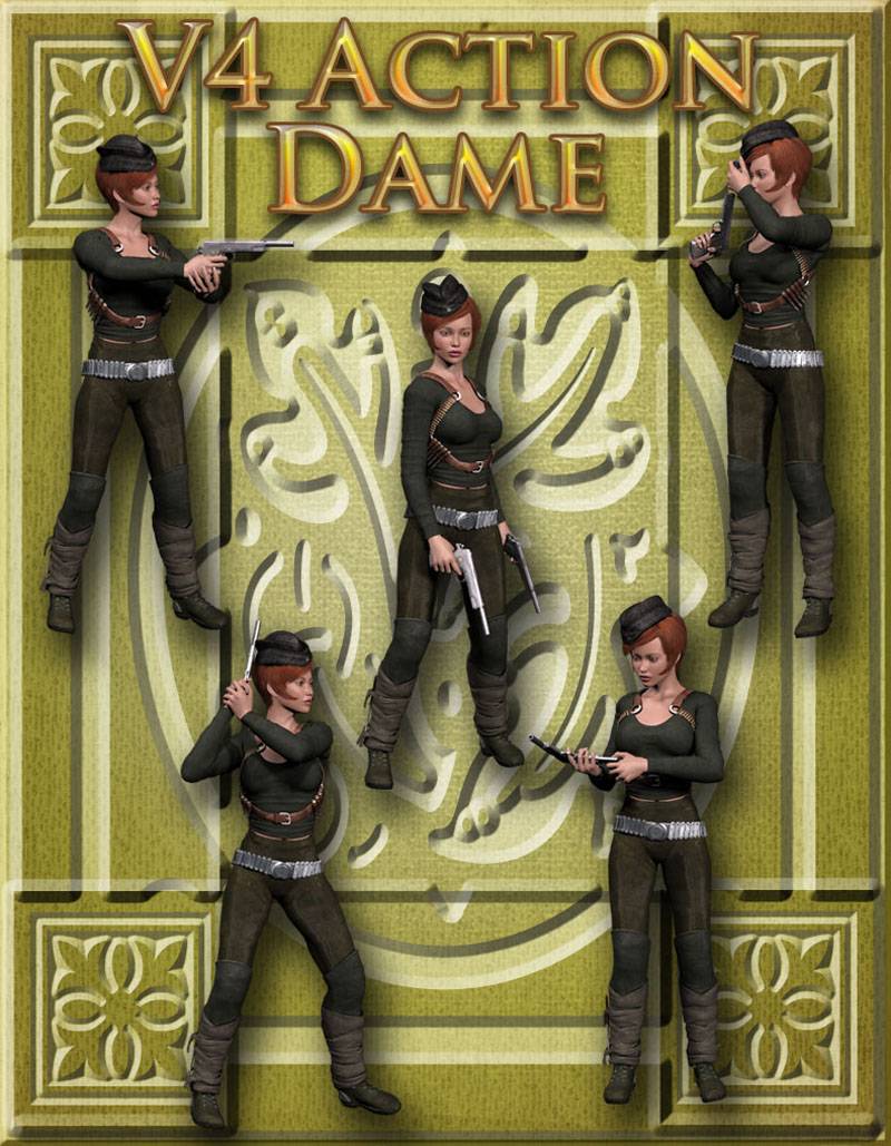 Action Dame I for V4 by N/A