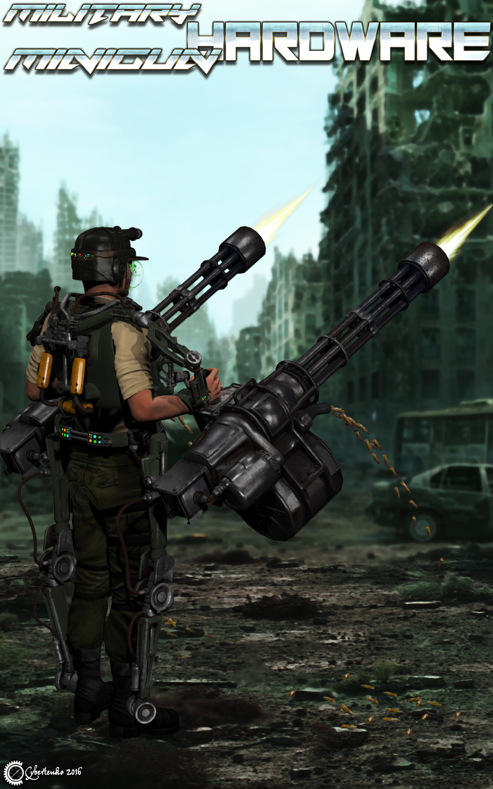 Military Hardware - The Minigun by N/A