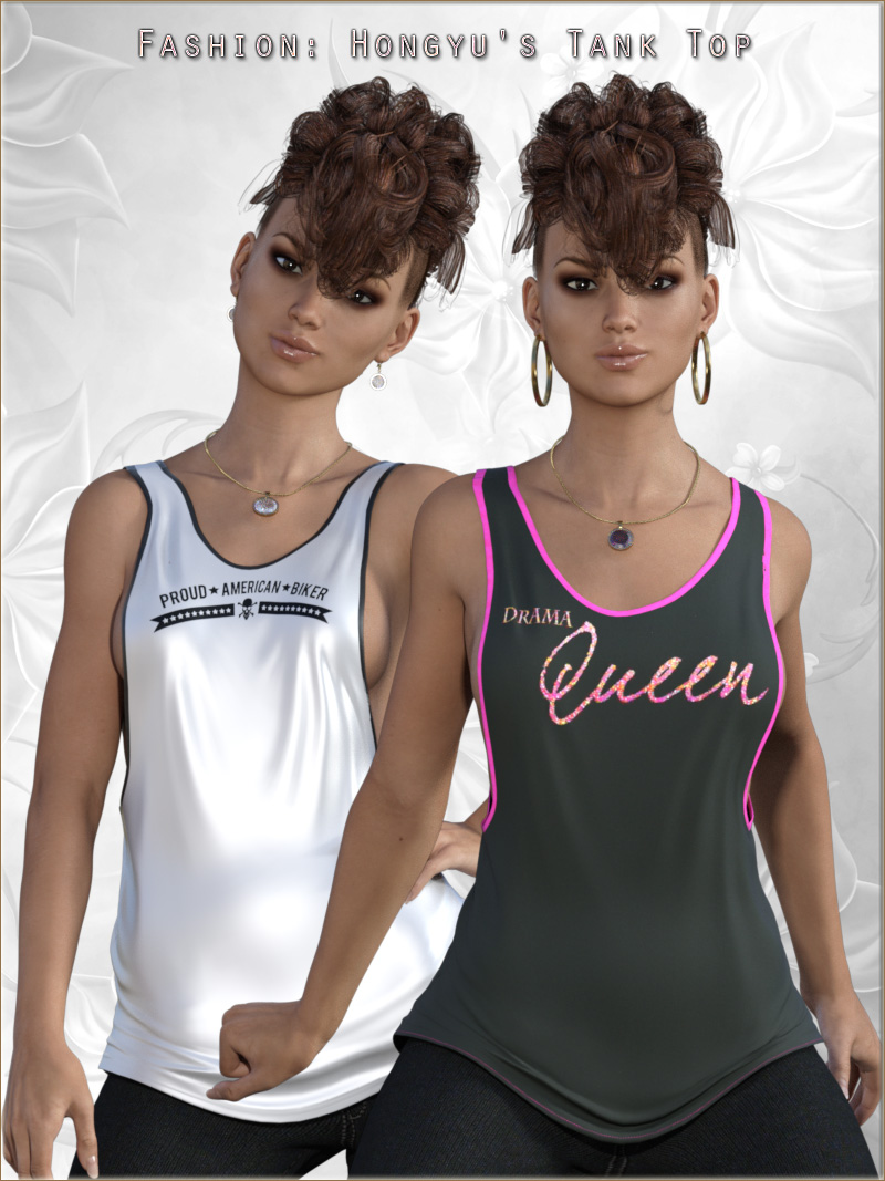 Fashion: Hongyu's Tank Top Iray by N/A