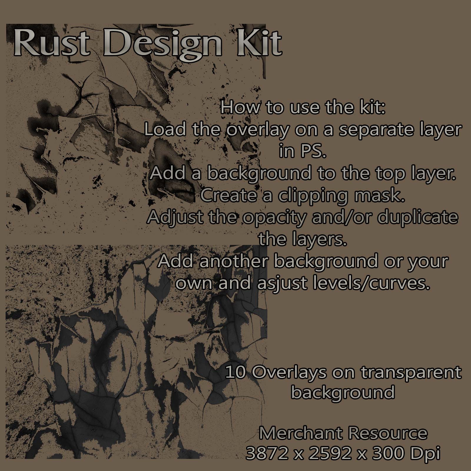 Merchant Resource: Rust Design Kit by N/A