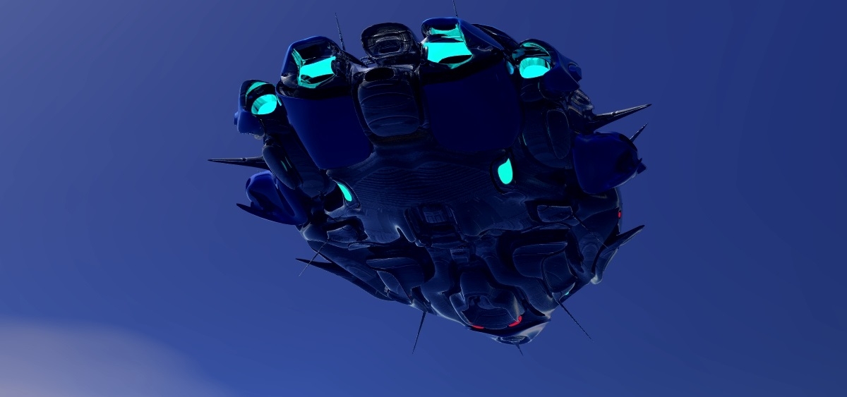 Arcadian Battlecruiser by N/A