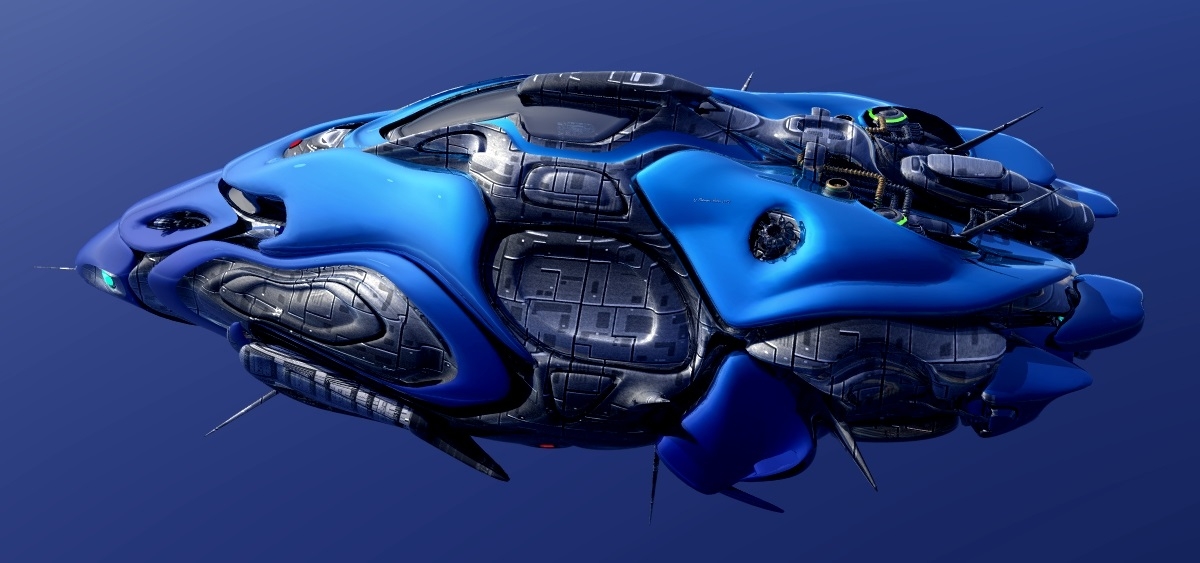 Arcadian Battlecruiser by N/A
