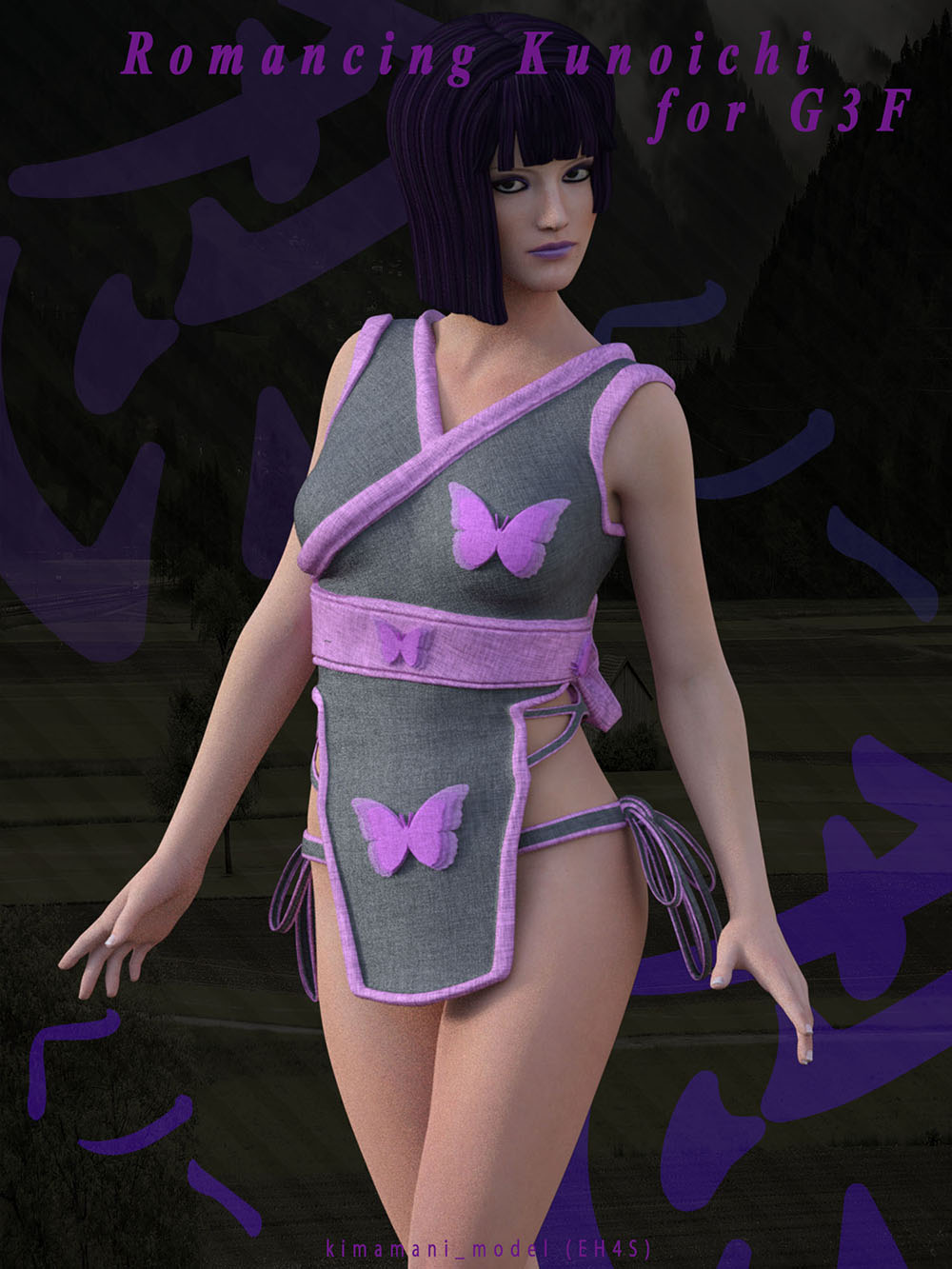 Romancing_Kunoichi for G3F by N/A