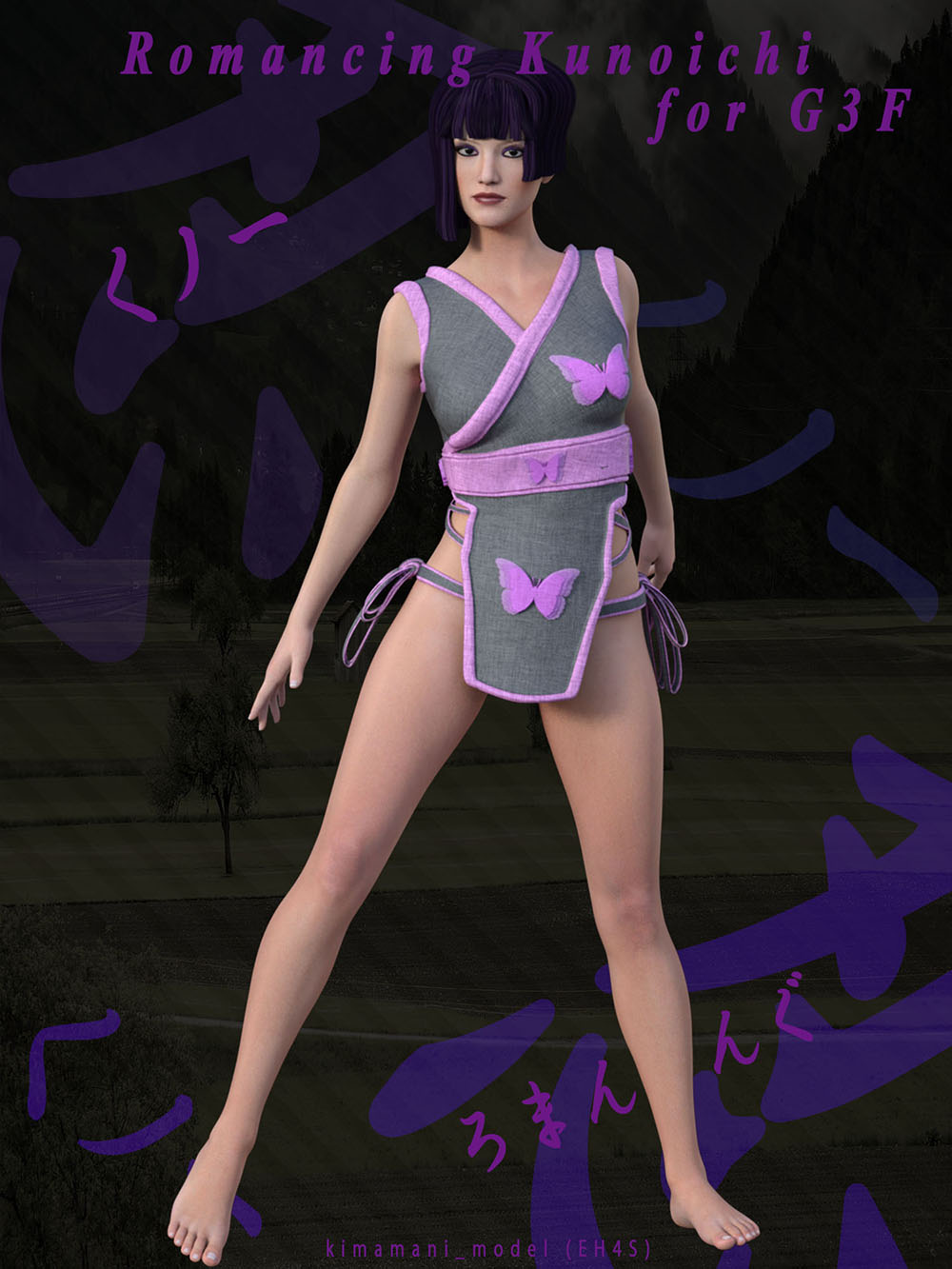 Romancing_Kunoichi for G3F by N/A