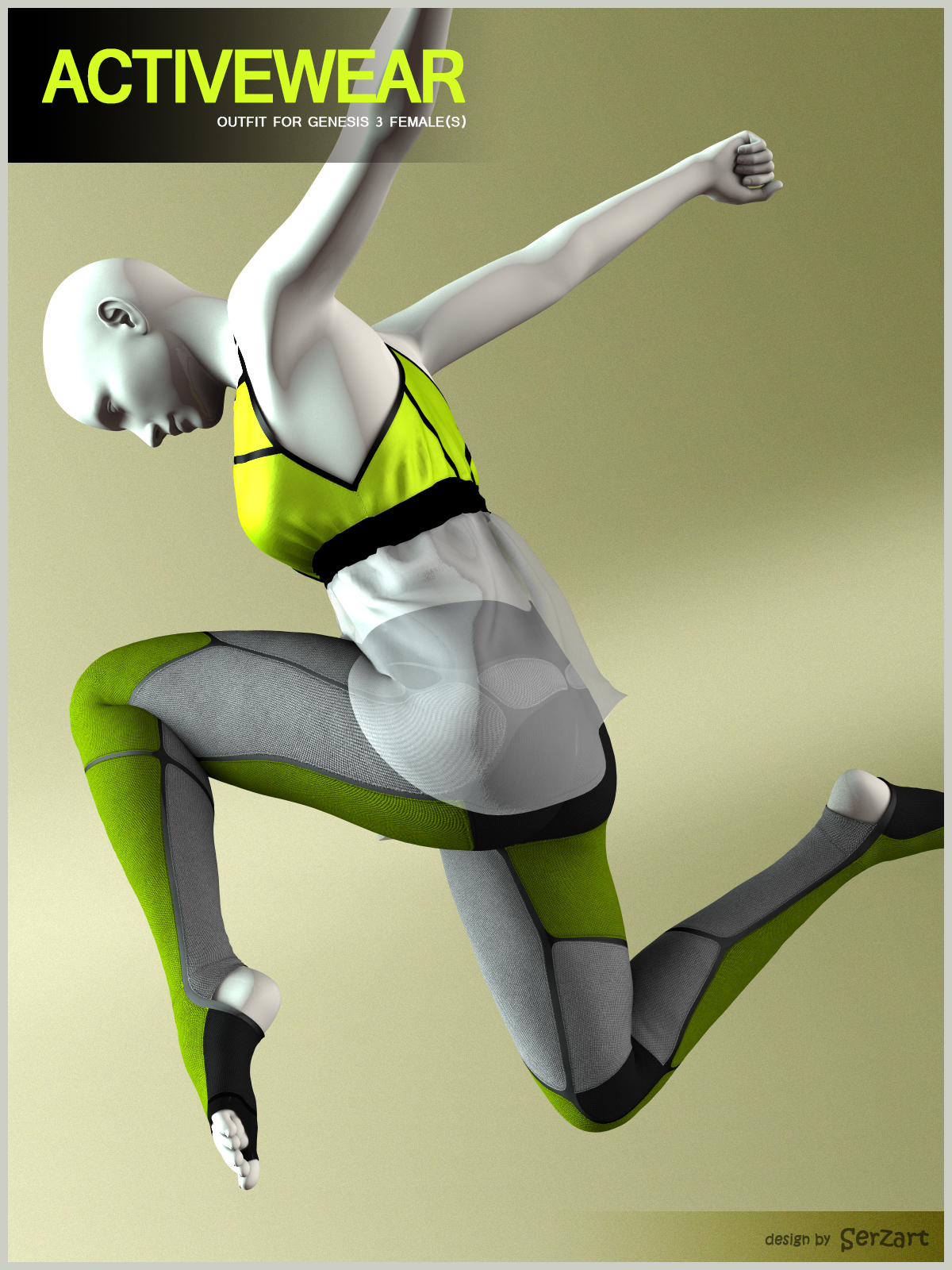 Activewear for Genesis 3 Female(s) by N/A