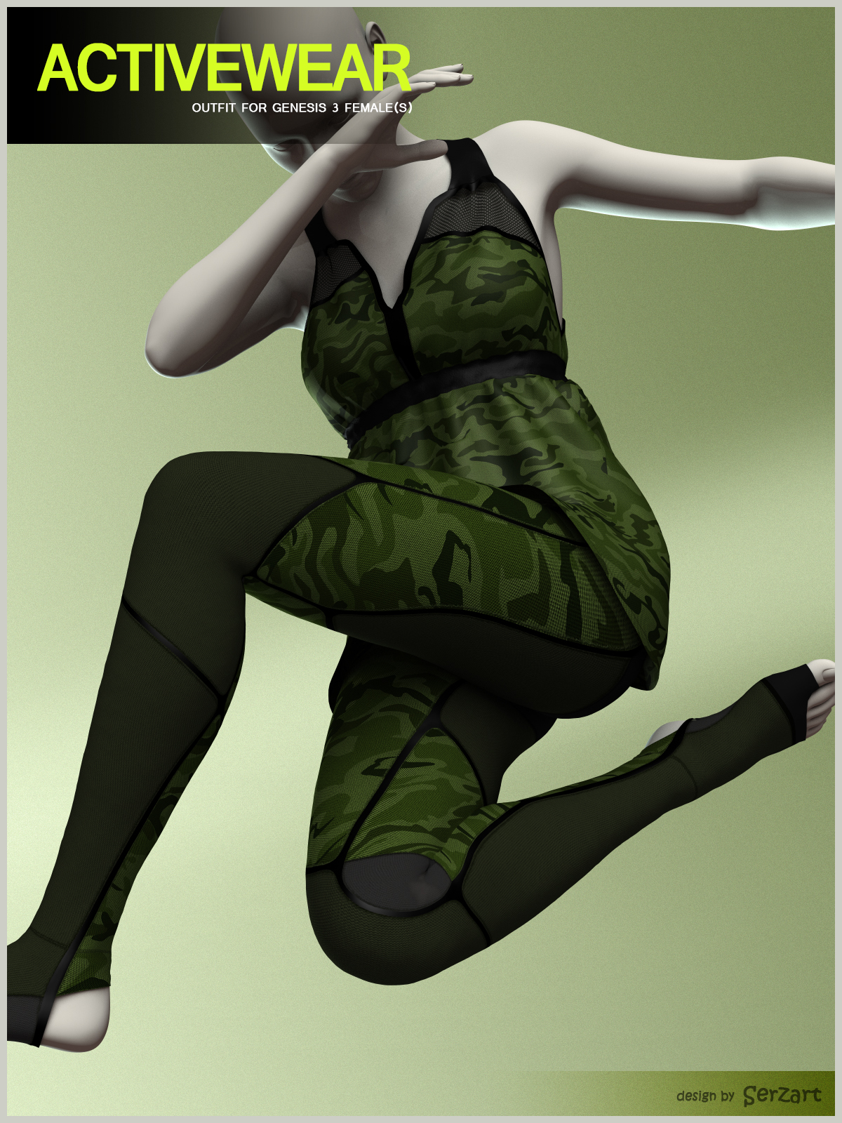 Activewear for Genesis 3 Female(s) by N/A