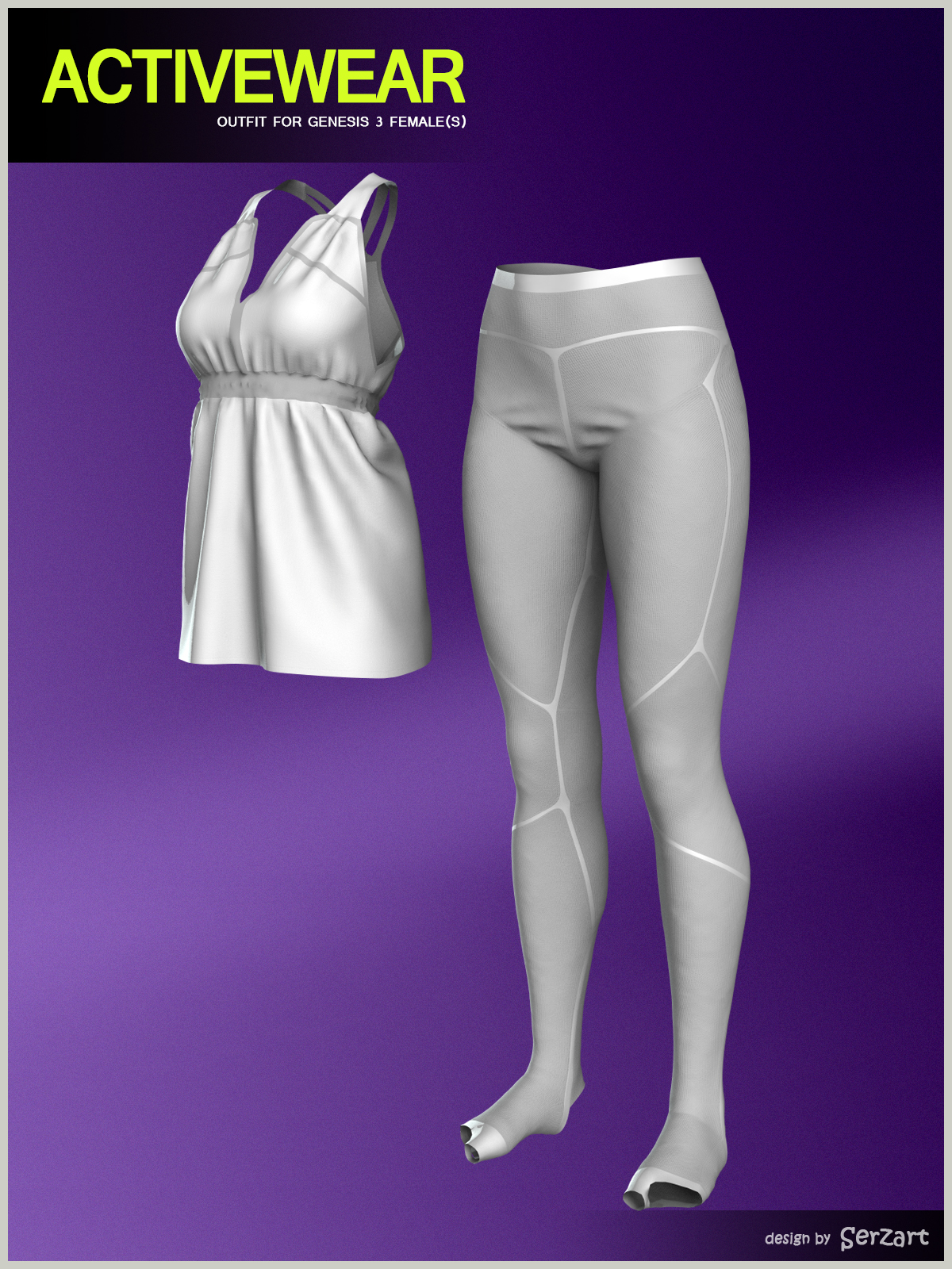 Activewear for Genesis 3 Female(s) by N/A