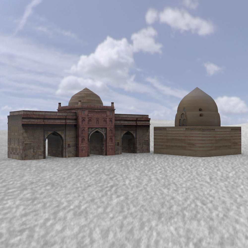 Middle East Buildings 1 (for Poser) by N/A