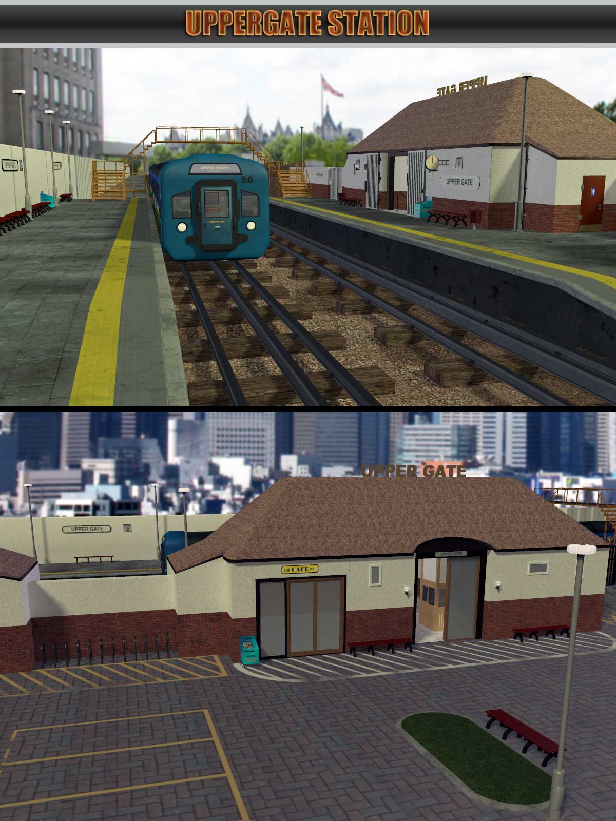 Train Station Upper Gate by N/A