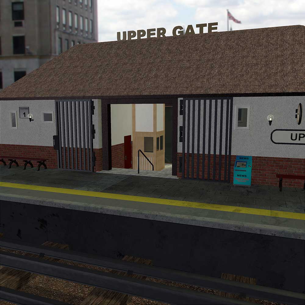 Train Station Upper Gate by N/A