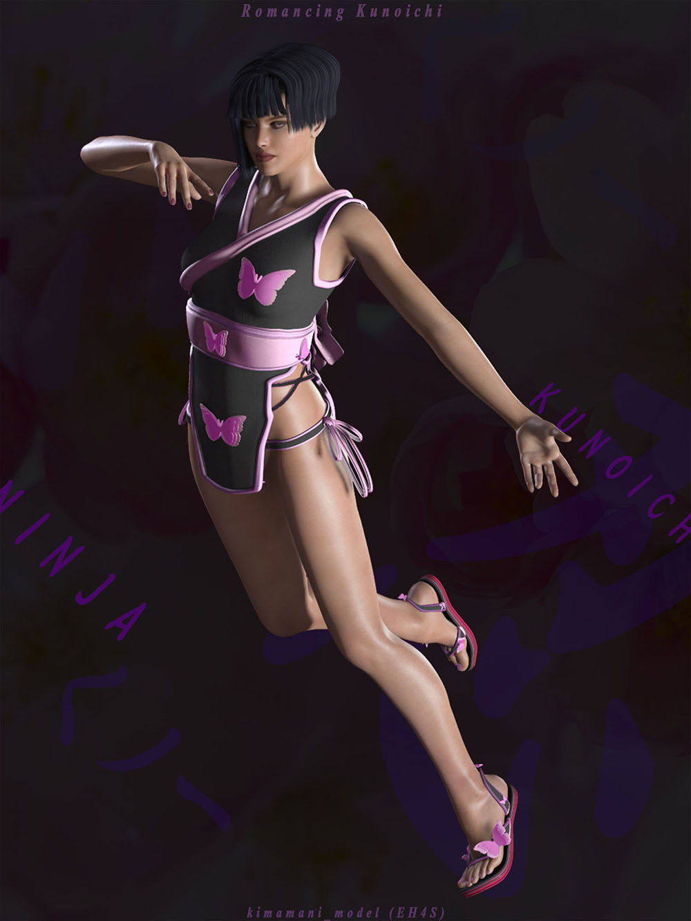 ZOURI -Romancing_Kunoichi- for V4 by N/A