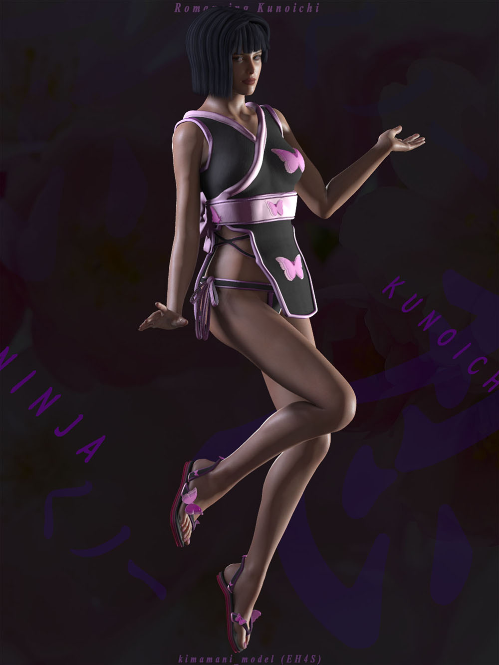ZOURI -Romancing_Kunoichi- for V4 by N/A