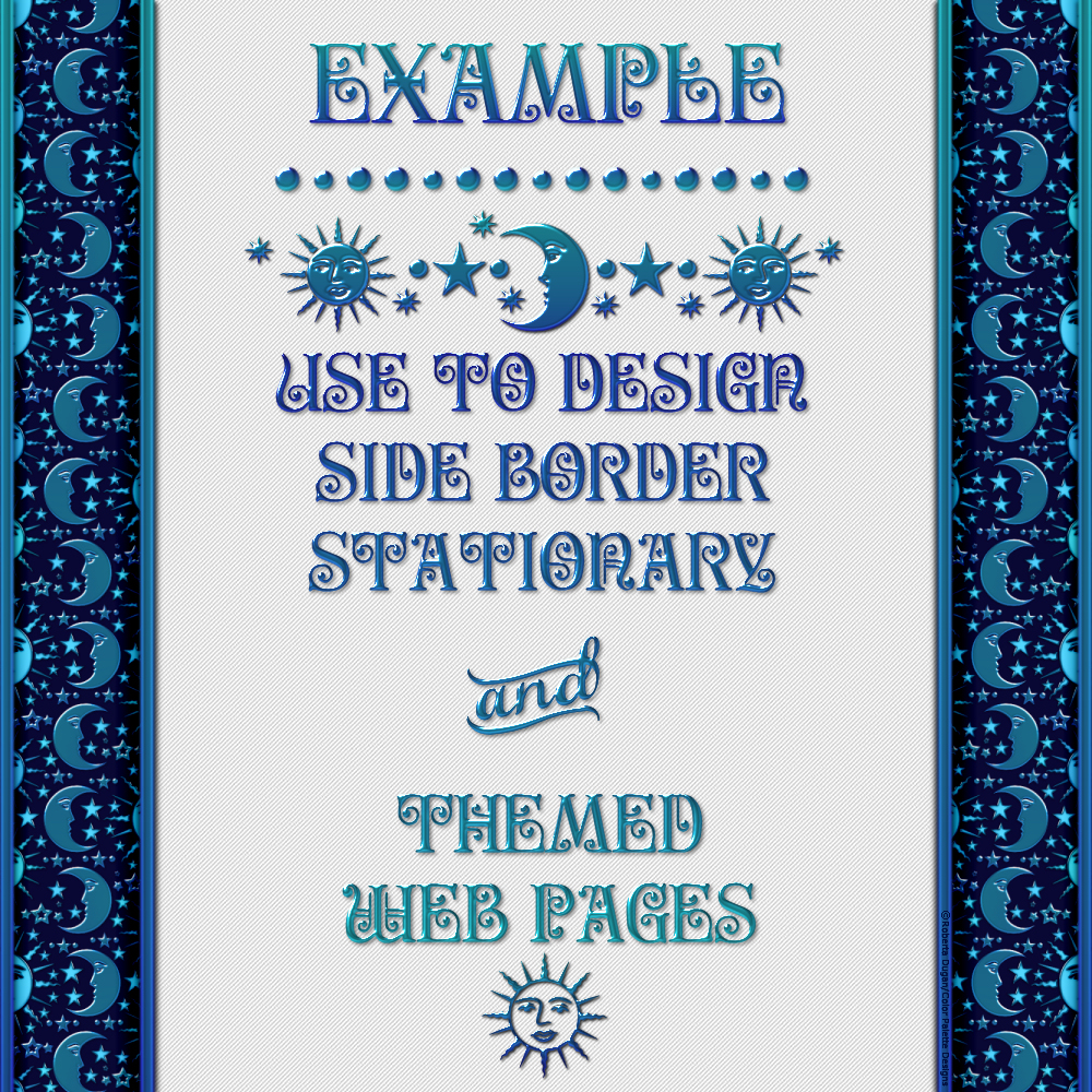 Design Resource: Astrological Seamless Overlays by N/A