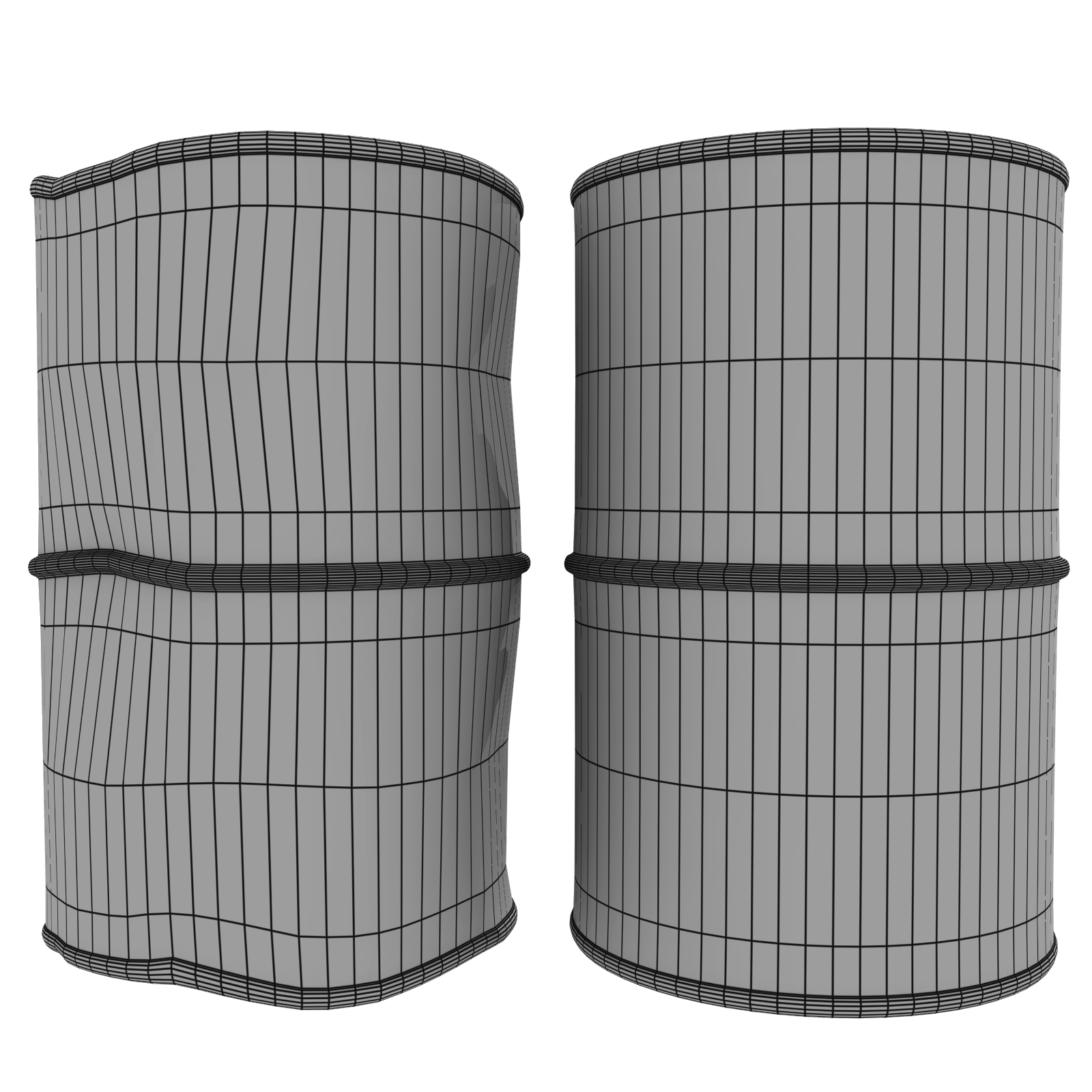 Industrial Barrels FBX and OBJ by N/A