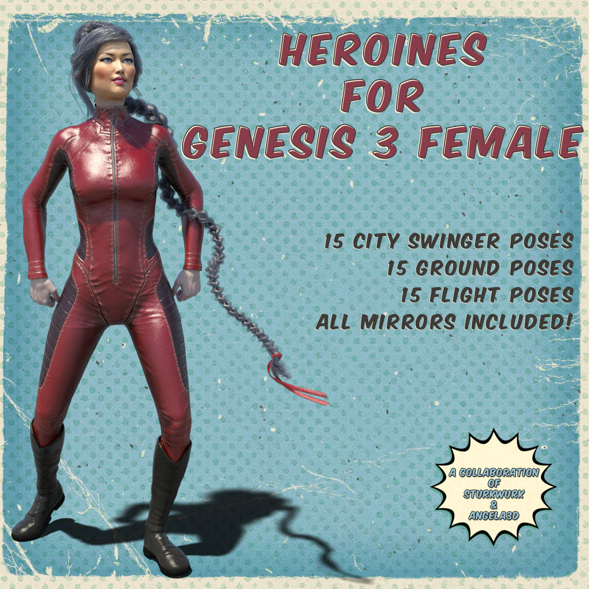 Heroines for Genesis 3 Female by N/A
