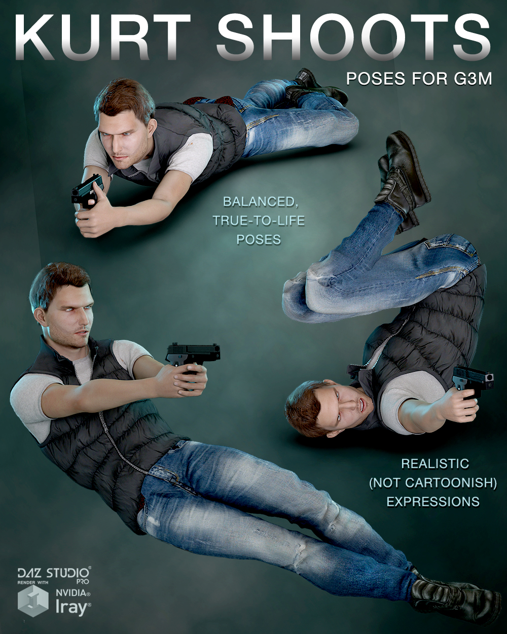 DTG Studios' Kurt Shoots - Poses for G3M by N/A