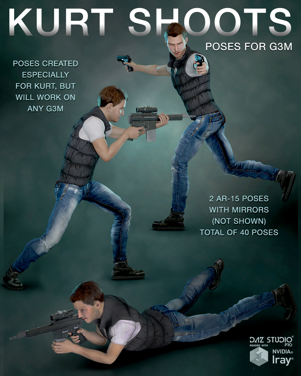 DTG Studios' Kurt Shoots - Poses for G3M by N/A
