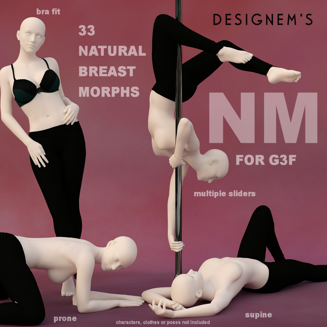 NM_Natural Breast Morphs for G3F by N/A