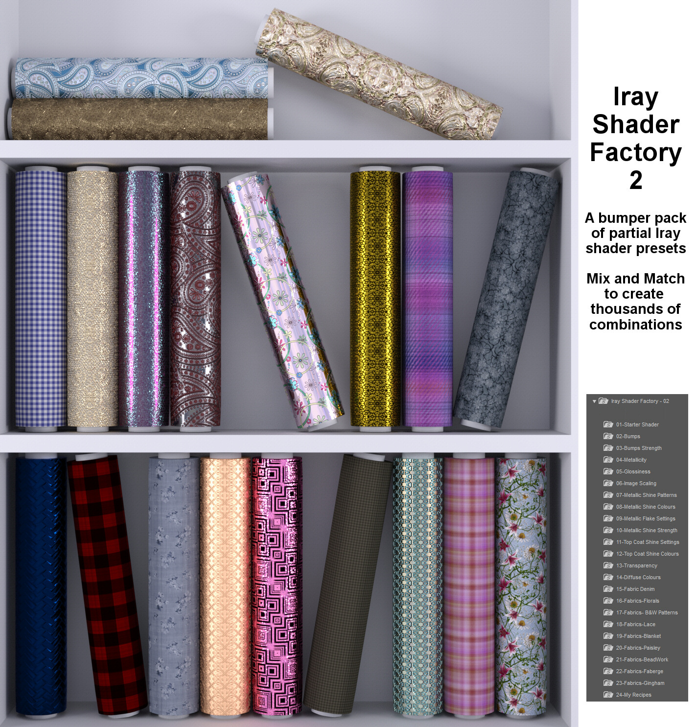 Iray Shader Factory 2 by N/A