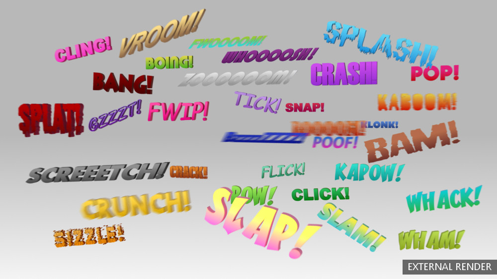 SUPERHERO Comic Text Effects by N/A