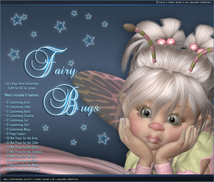 Kiki Fairy Bugs by N/A