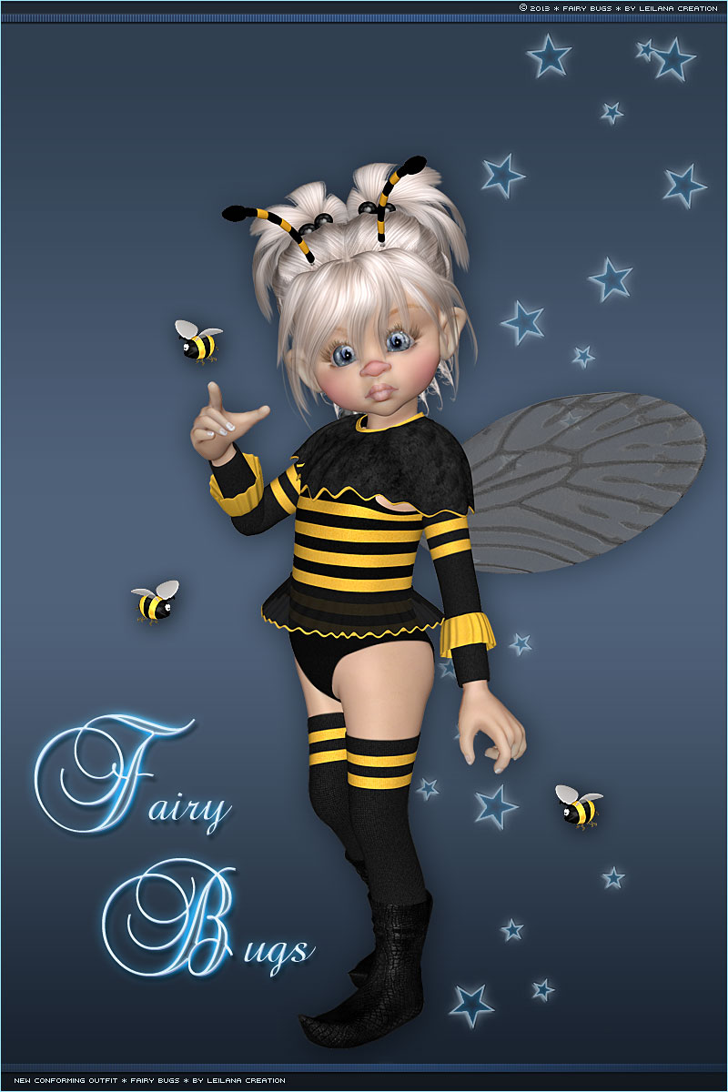 Kiki Fairy Bugs by N/A