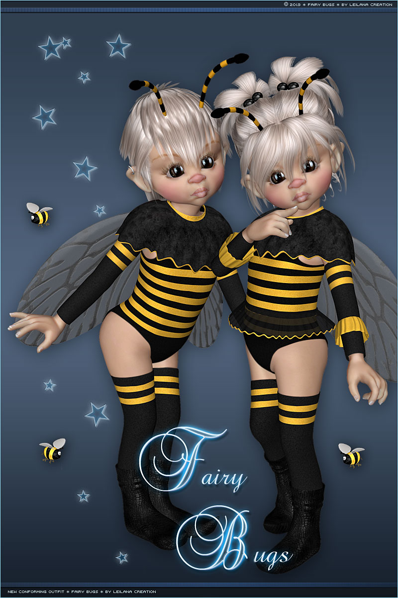 Kiki Fairy Bugs by N/A