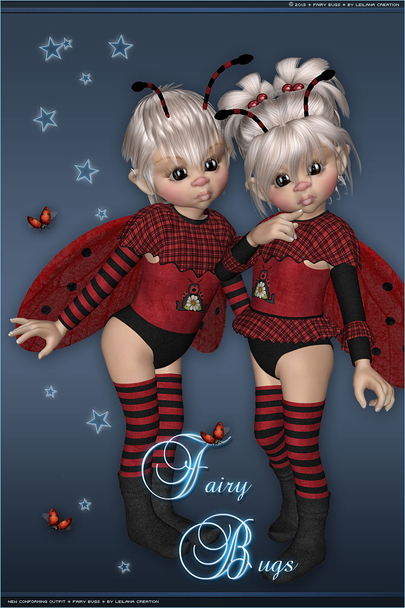 Kiki Fairy Bugs by N/A