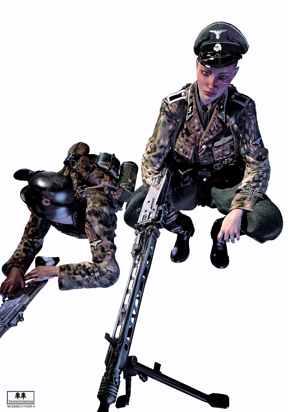 German Infantry WWII V4 by N/A