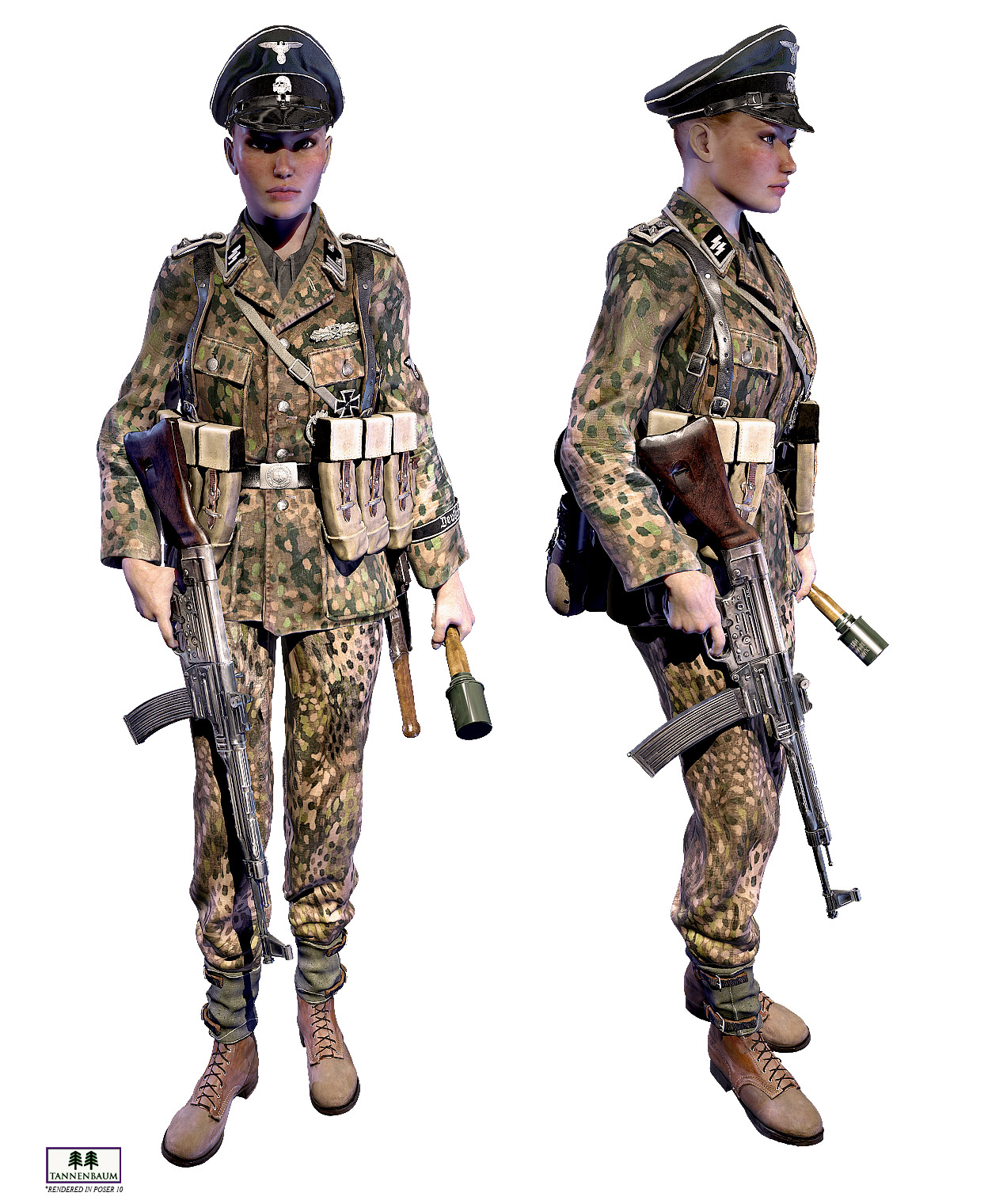 German Infantry WWII V4 by N/A
