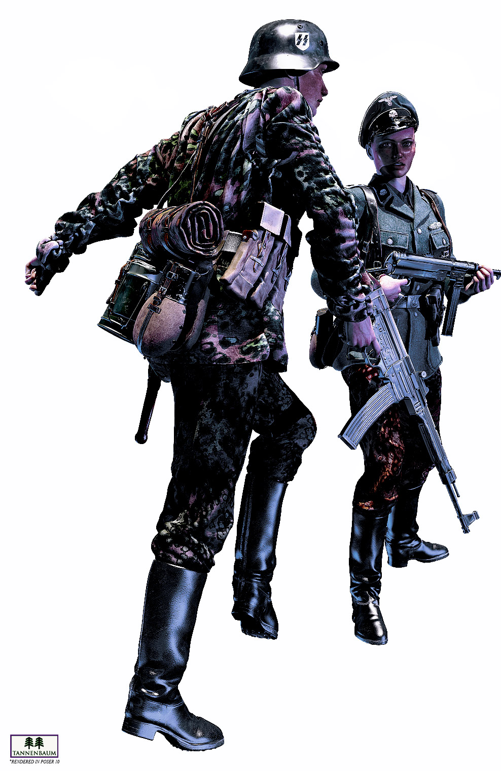 German Infantry WWII V4 by N/A