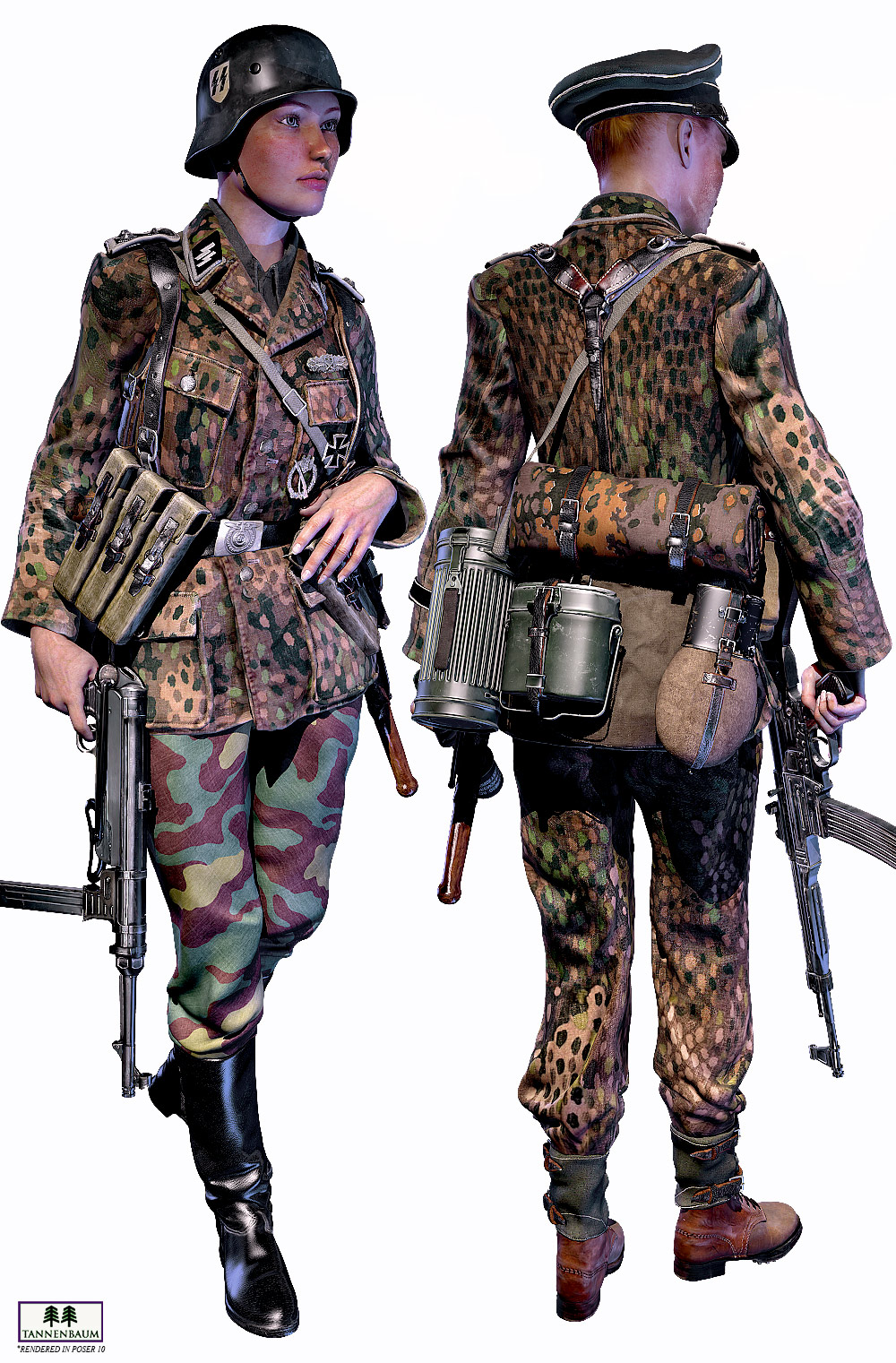German Infantry WWII V4 by N/A