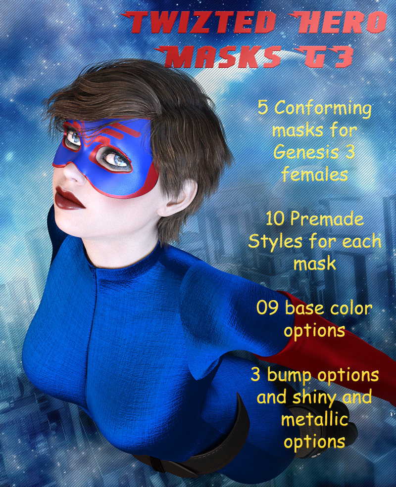 Twizted Hero Masks G3 by N/A