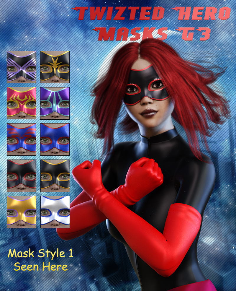 Twizted Hero Masks G3 by N/A