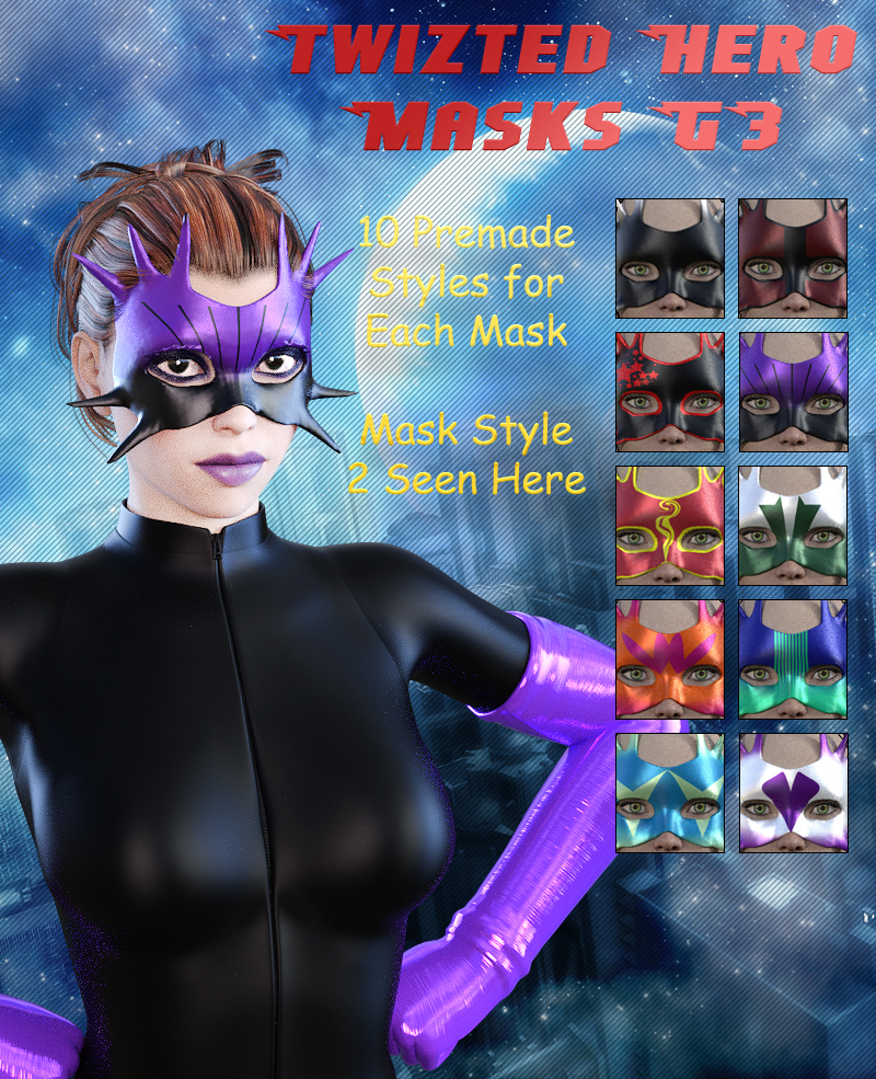 Twizted Hero Masks G3 by N/A
