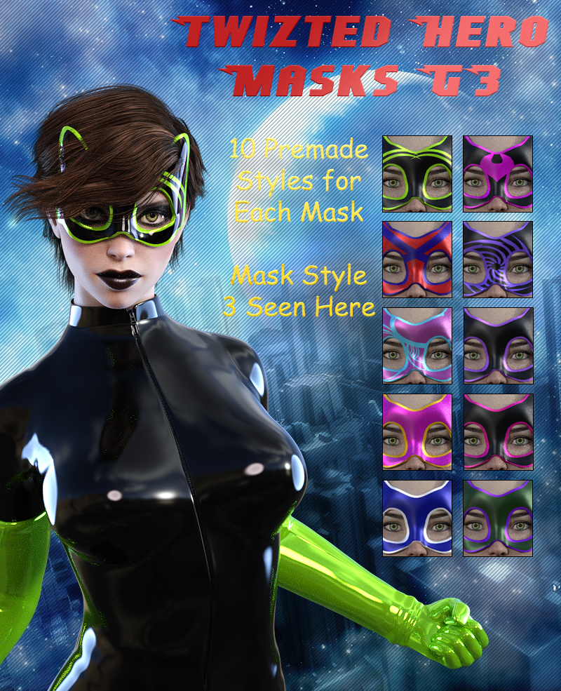 Twizted Hero Masks G3 by N/A
