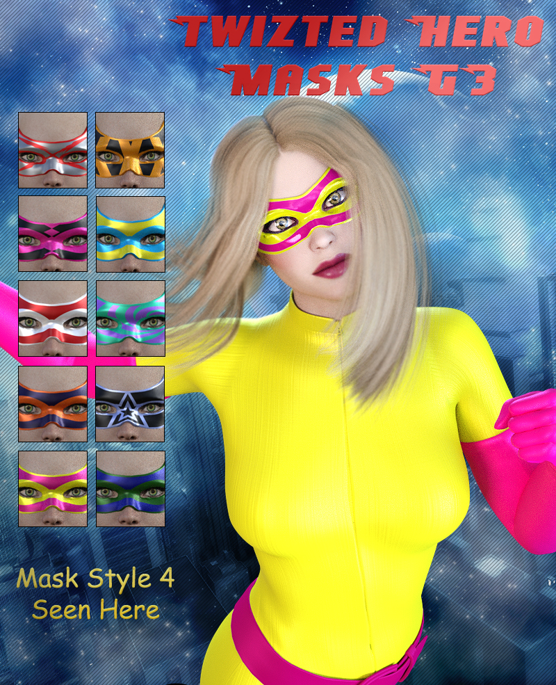 Twizted Hero Masks G3 by N/A