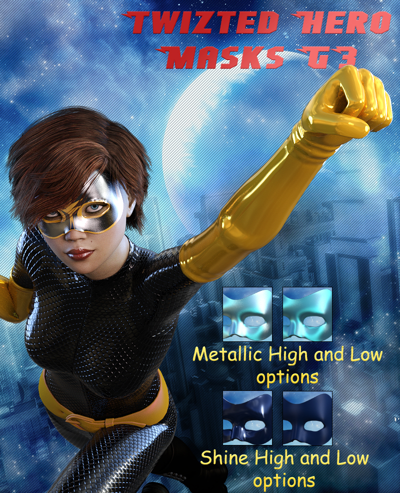 Twizted Hero Masks G3 by N/A