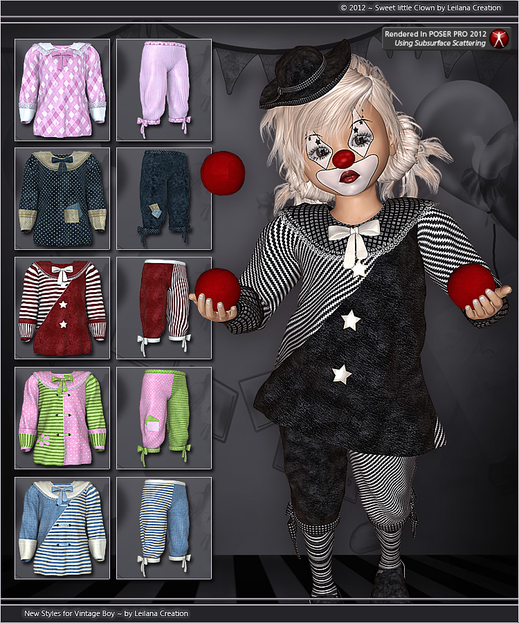 K4 Sweet little Clown by N/A