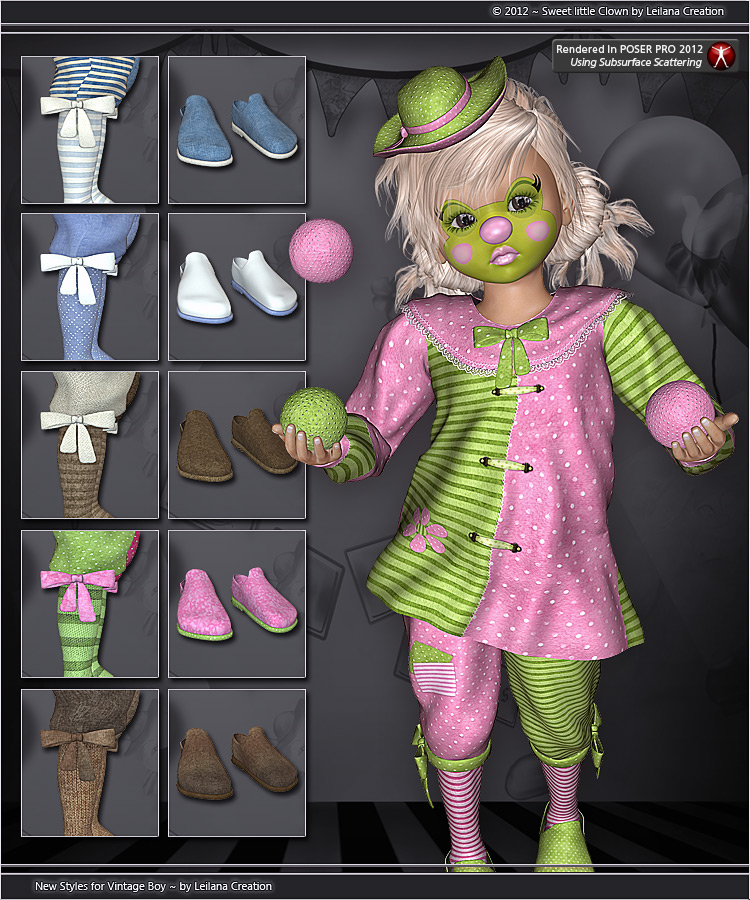 K4 Sweet little Clown by N/A