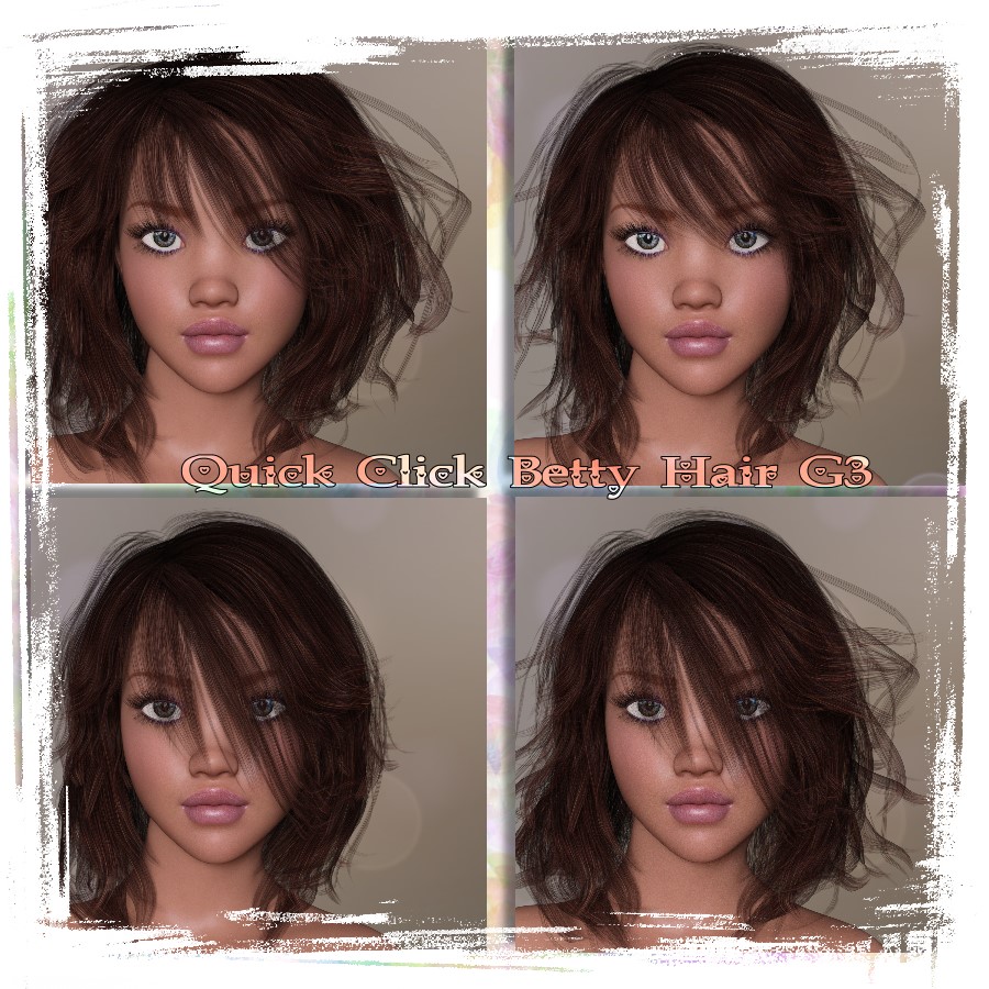 Quick-Click- Betty-Hair- G3 by N/A