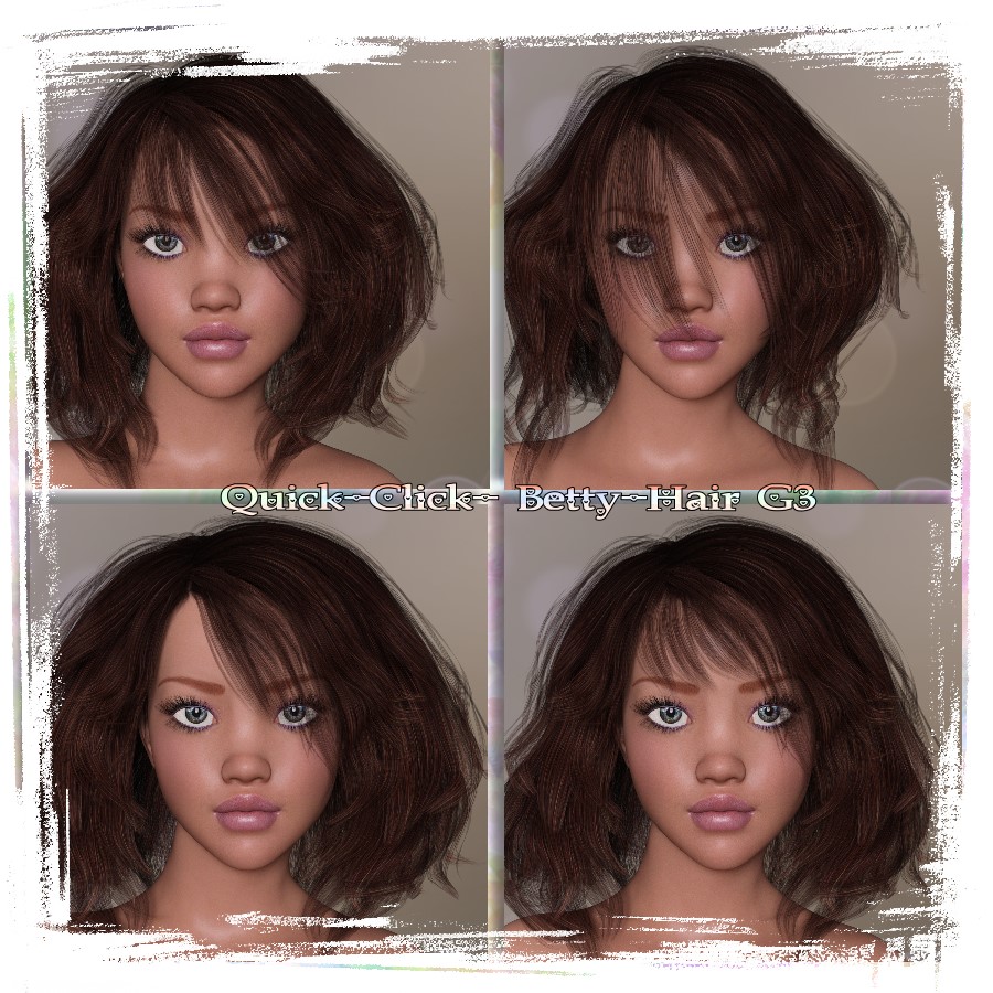 Quick-Click- Betty-Hair- G3 by N/A