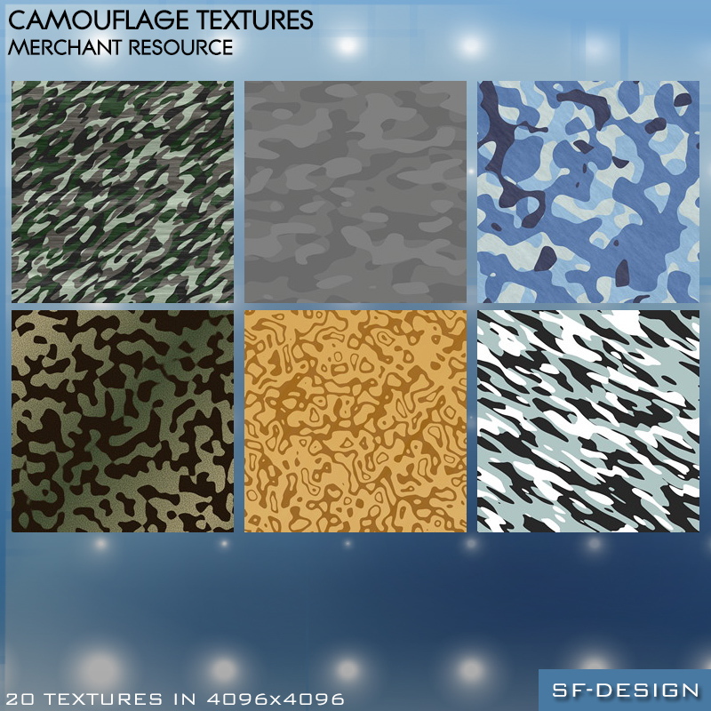 Camouflage Textures - Merchant Resource by N/A