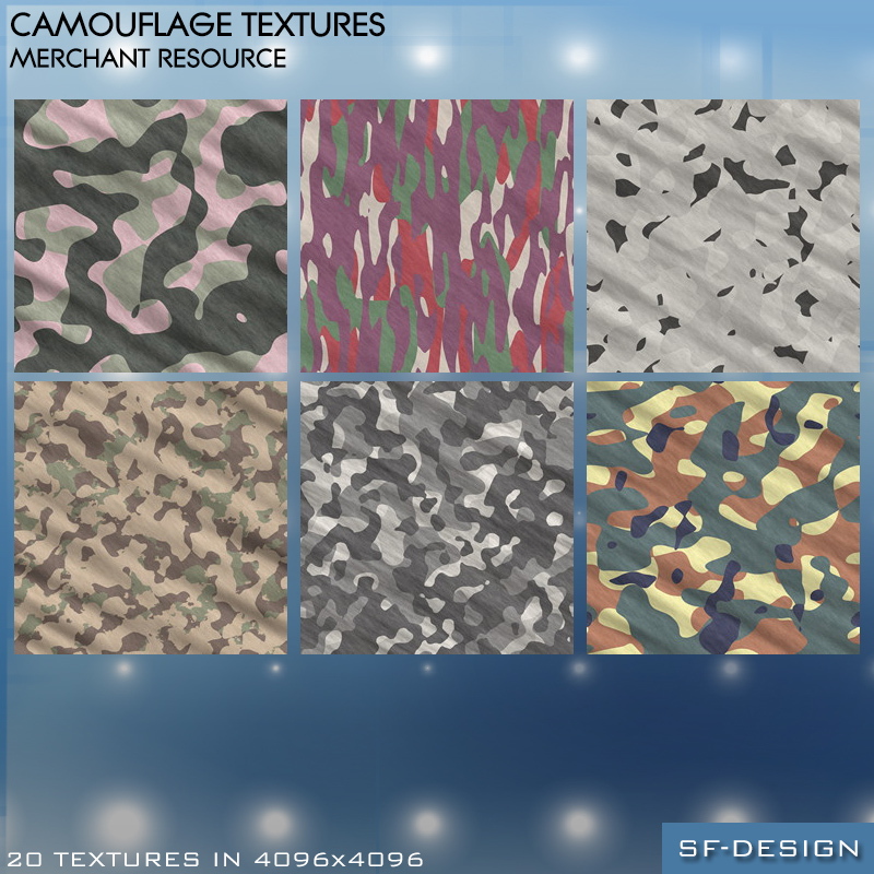 Camouflage Textures - Merchant Resource by N/A