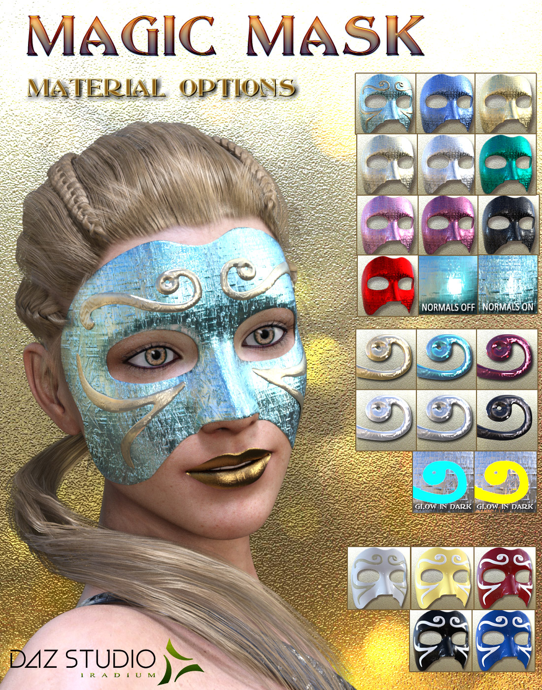 MAGIC MASK For Genesis 3 Female(s) by N/A