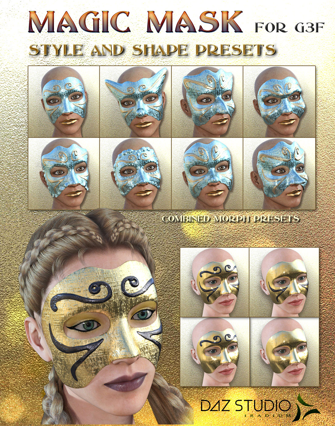MAGIC MASK For Genesis 3 Female(s) by N/A