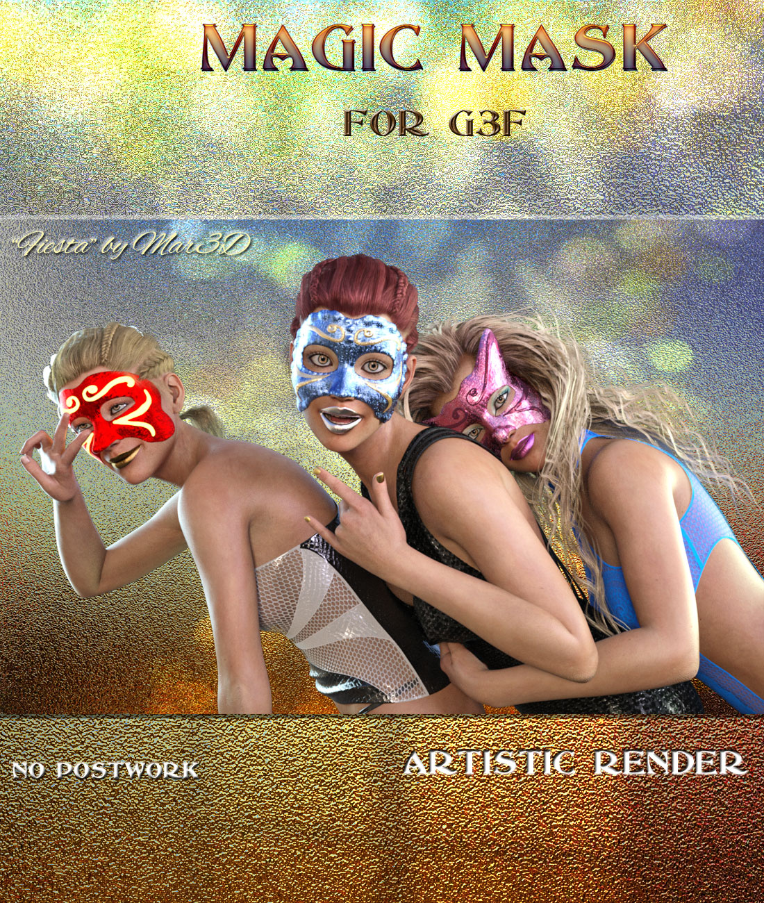 MAGIC MASK For Genesis 3 Female(s) by N/A