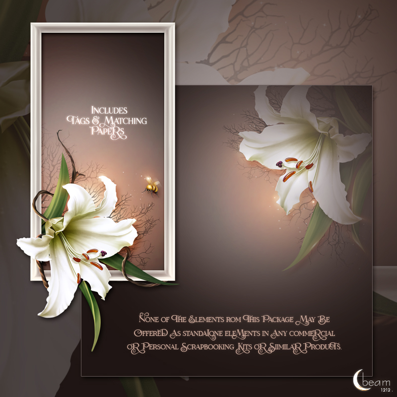 Moonbeam's Lilies n Berries by N/A
